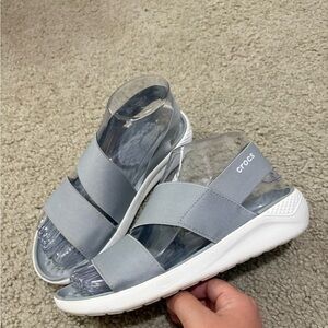 Crocs Women's LiteRide Stretch Sandals Size 6